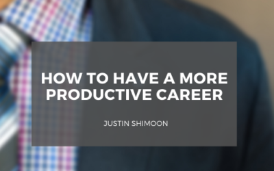 How to Have a More Productive Career